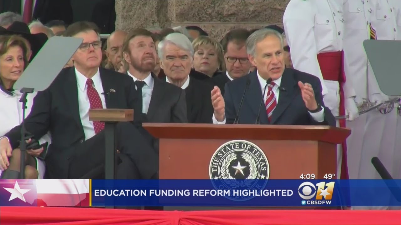 Education Reform Highlighted During Gov. Abbott Inauguration