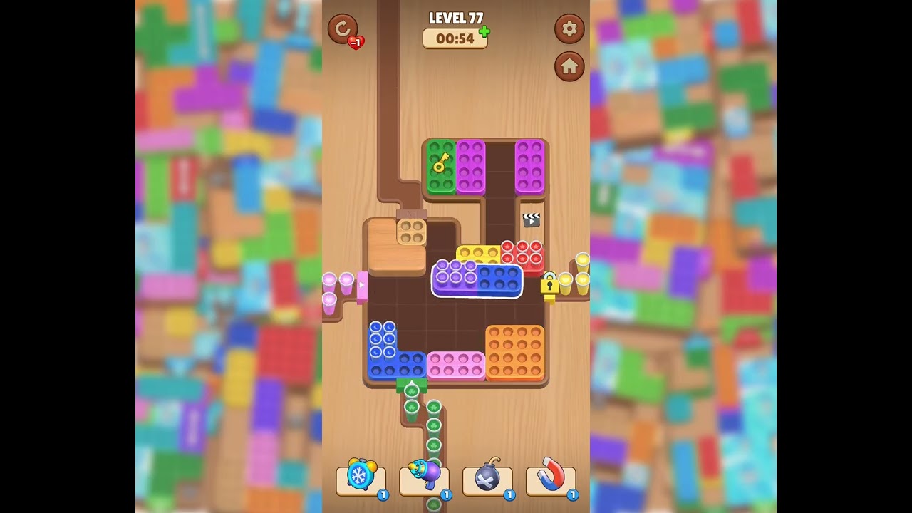 Coffee Match Block Puzzle ☕ Level 77 Walkthrough & Solution