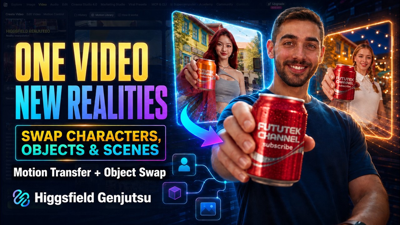 I Swapped the Cast, the Objects&mdash;even the World | Higgsfield Genjutsu