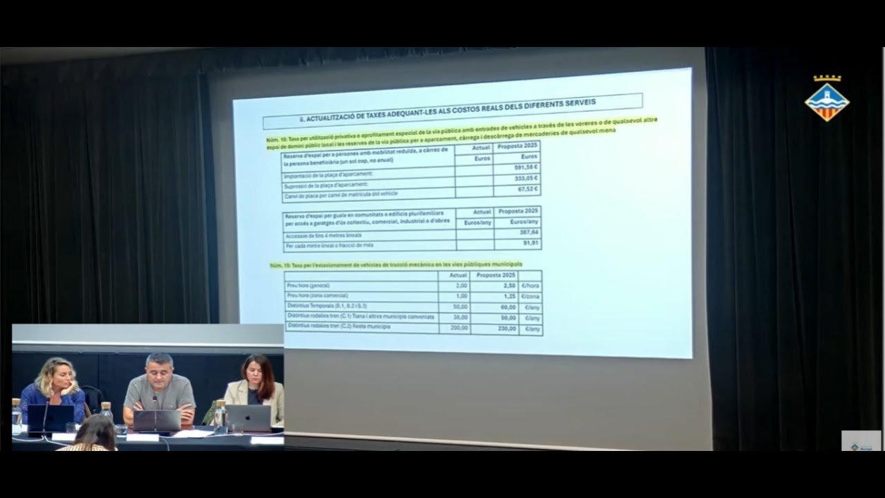 Sessió 9/2024 ordinari de Ple Municipal del 30 de octubre de 2024