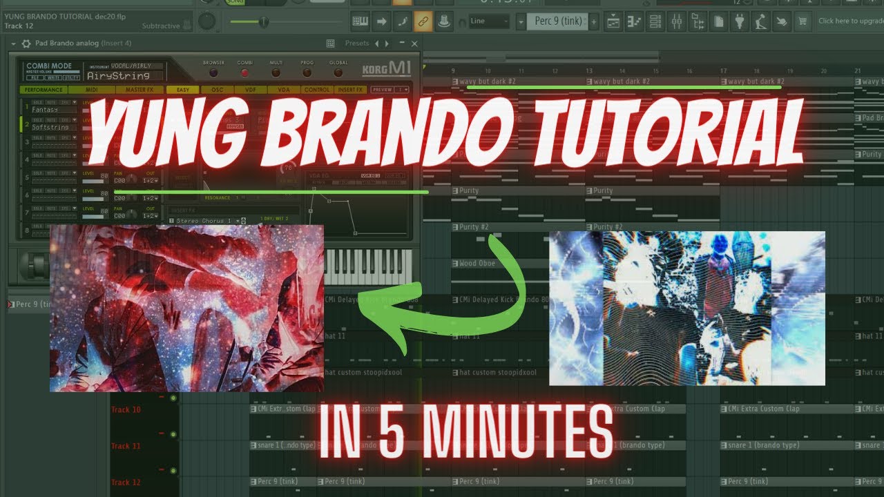 Making a Yung Brando Type Beat [TUTORIAL]