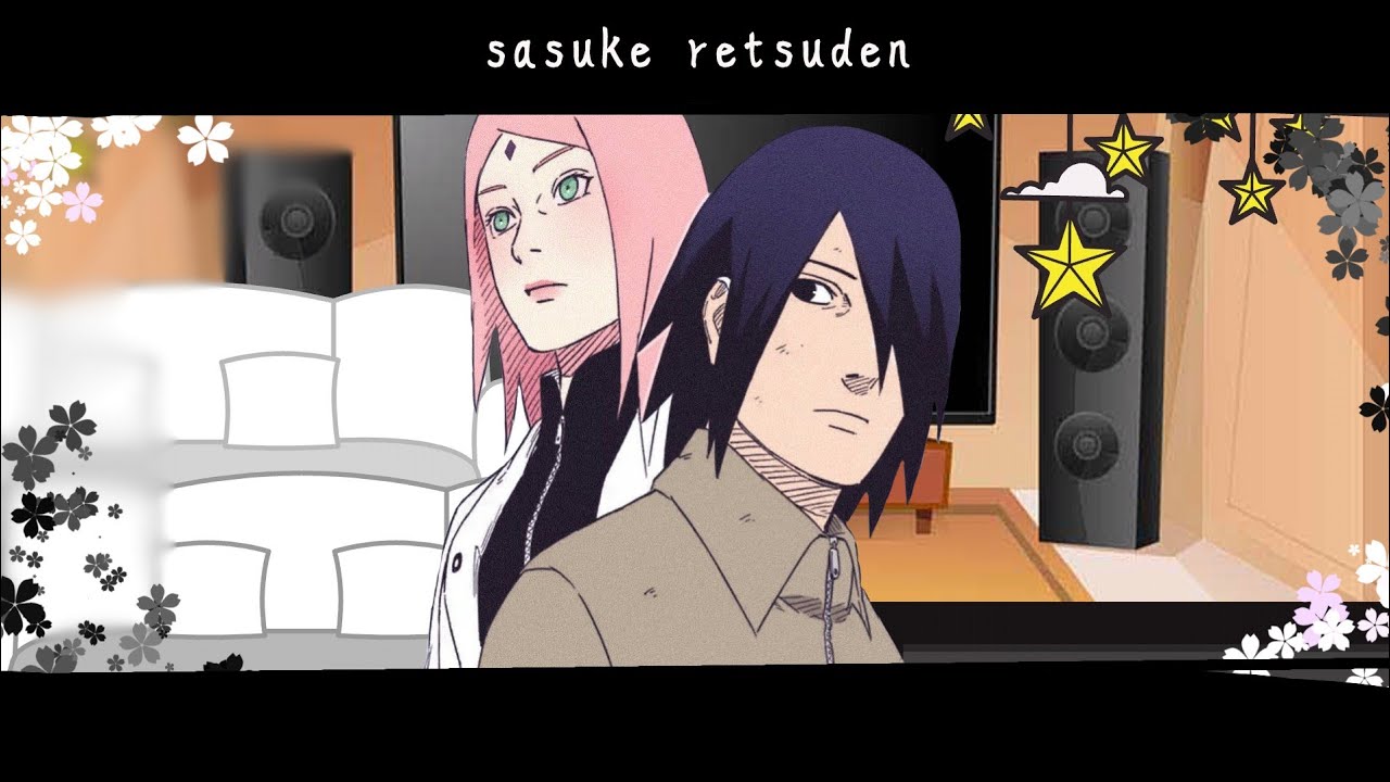 sasuke retsuden+alguns prisioneiros react a sasuke e sakura(sasusaku) #sasusaku