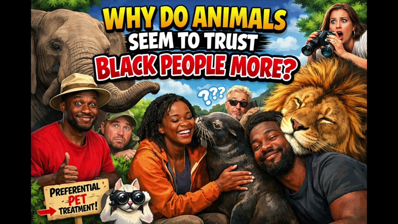 Why Do Animals Seems To Trust Black People More?