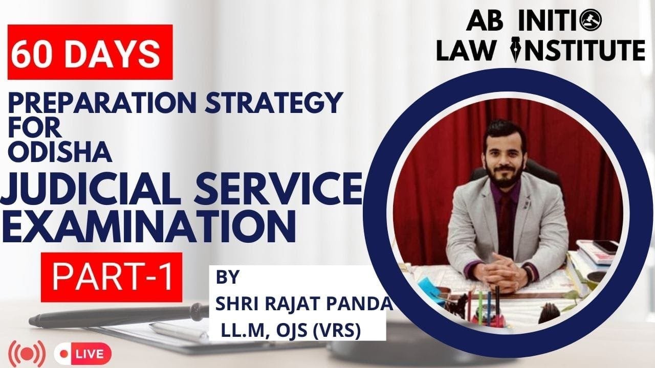60 Days to OJS - A Complete 60 days Preparation Strategy for Odisha Judicial Services 2022-23