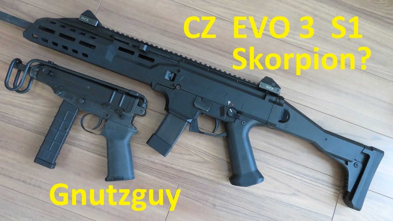 A Skorpion? CZ EVO 3 S1. Issues & flaw. Field stripping disassembly. Scorpion