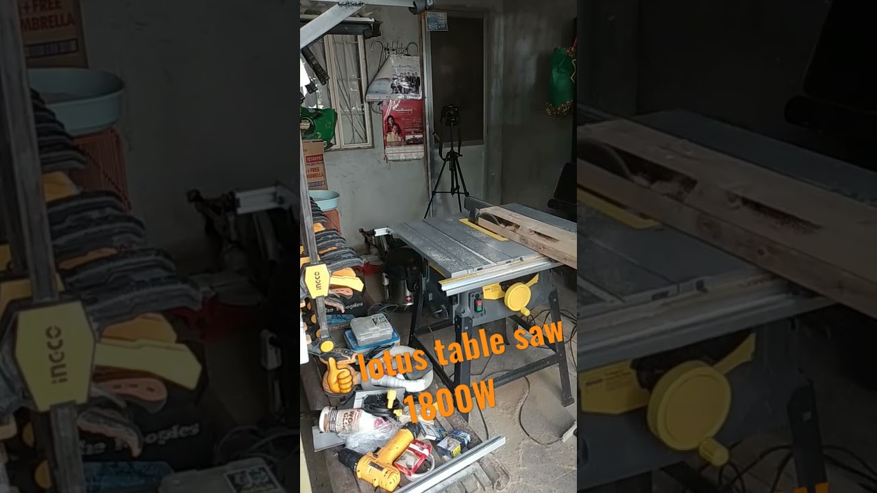 lotus 1800W table saw 9/10
