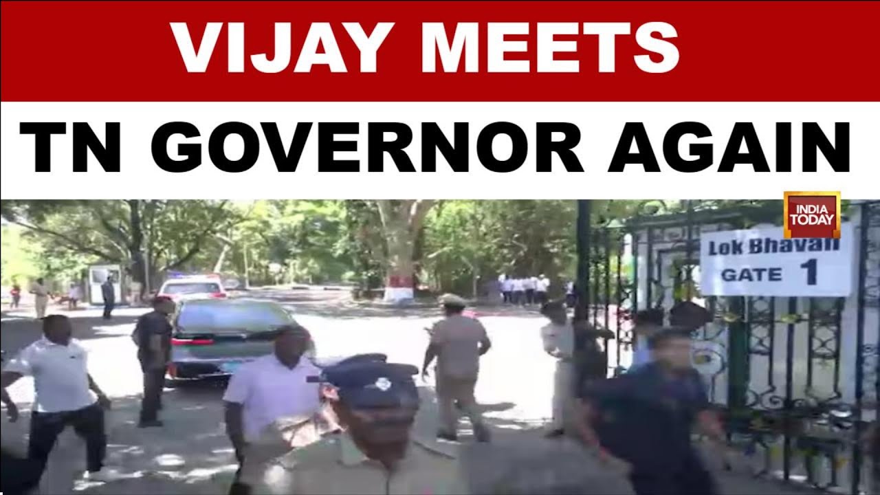 Tamil Nadu Twist: Vijay Heads To Governor Again As TVK Stakes Claim To Form Govt