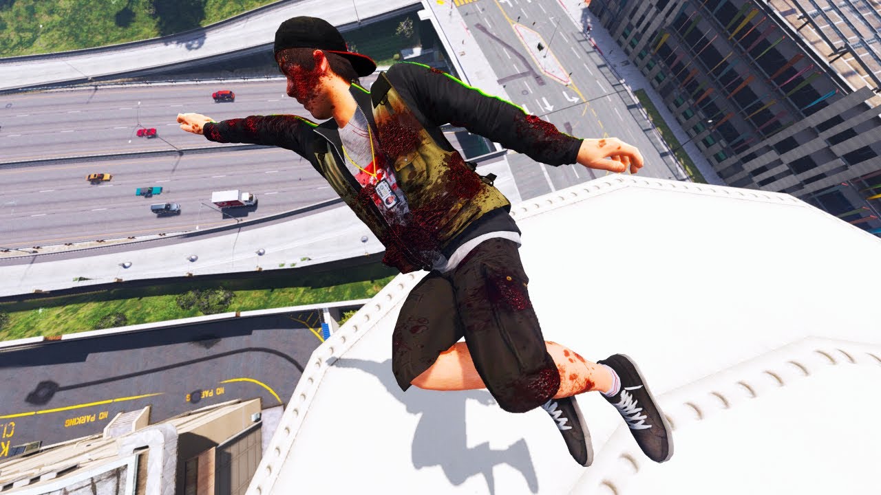 GTA 5 Epic Ragdolls - Crazy Jumps & Fails Episode 07 (Euphoria Physics)