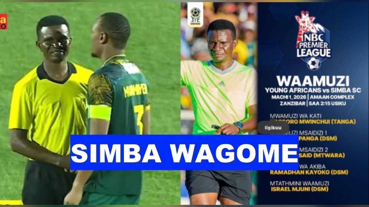 🚨SIMBA WASHAURIWA KUGOMA I MWAMUZI ATAENDA KUWAONEA NA KUIBEBA YANGA UMRI UMEENDA SANA