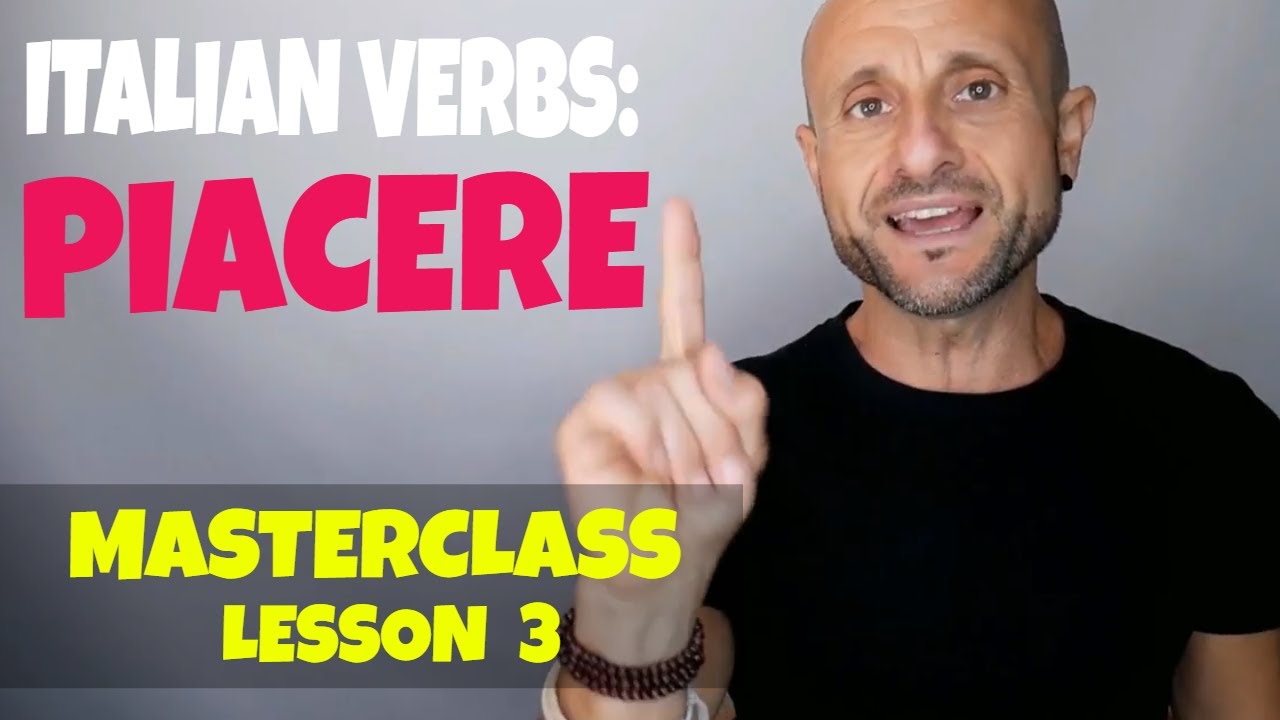 How to Use PIACERE in Italian: Lesson 3 - Say 