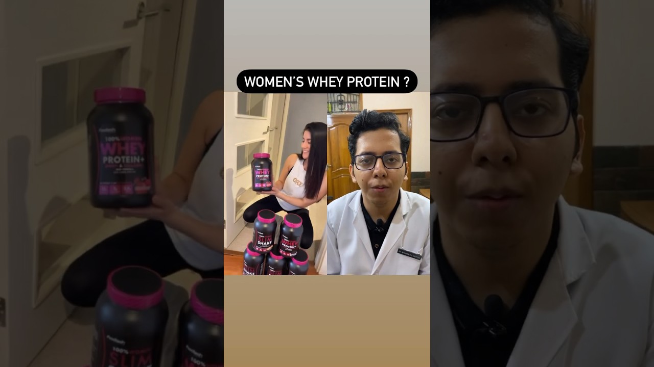 Whey Protein for Women ? | Dt.Bhawesh | #diettubeindia #dietitian #protein #shorts