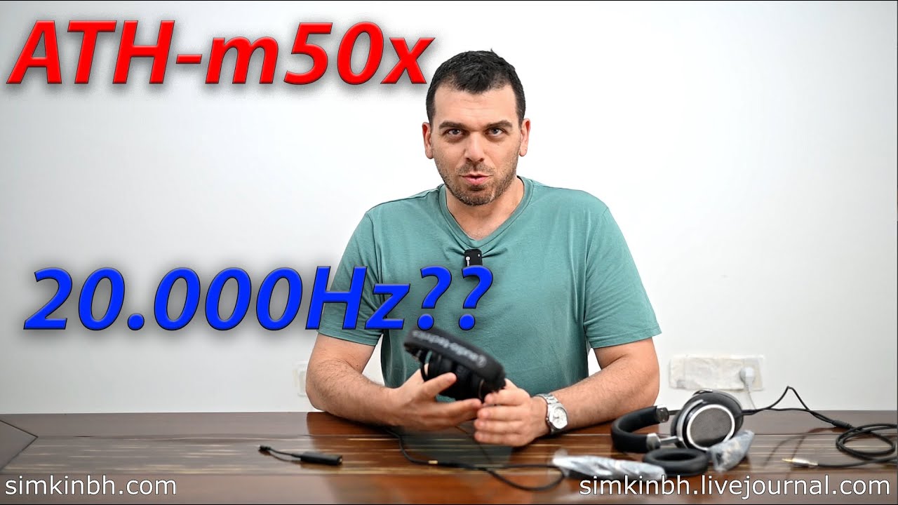 Неоправданные ожидания услышать 20000Гц: ATH-M50x . Наушники Audio Technica