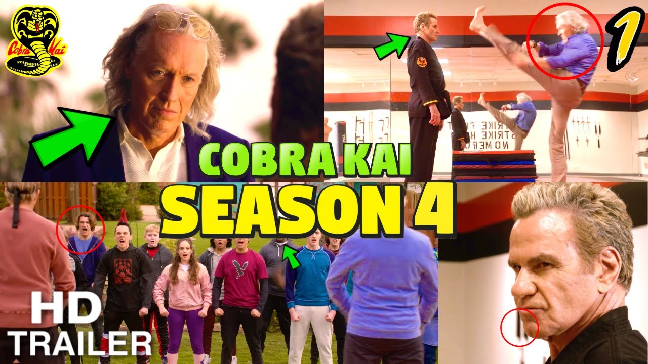 Cobra Kai: Season 4 Official Trailer BREAKDOWN - All Hidden Clues + Easter Eggs DISCOVERED | Part 1