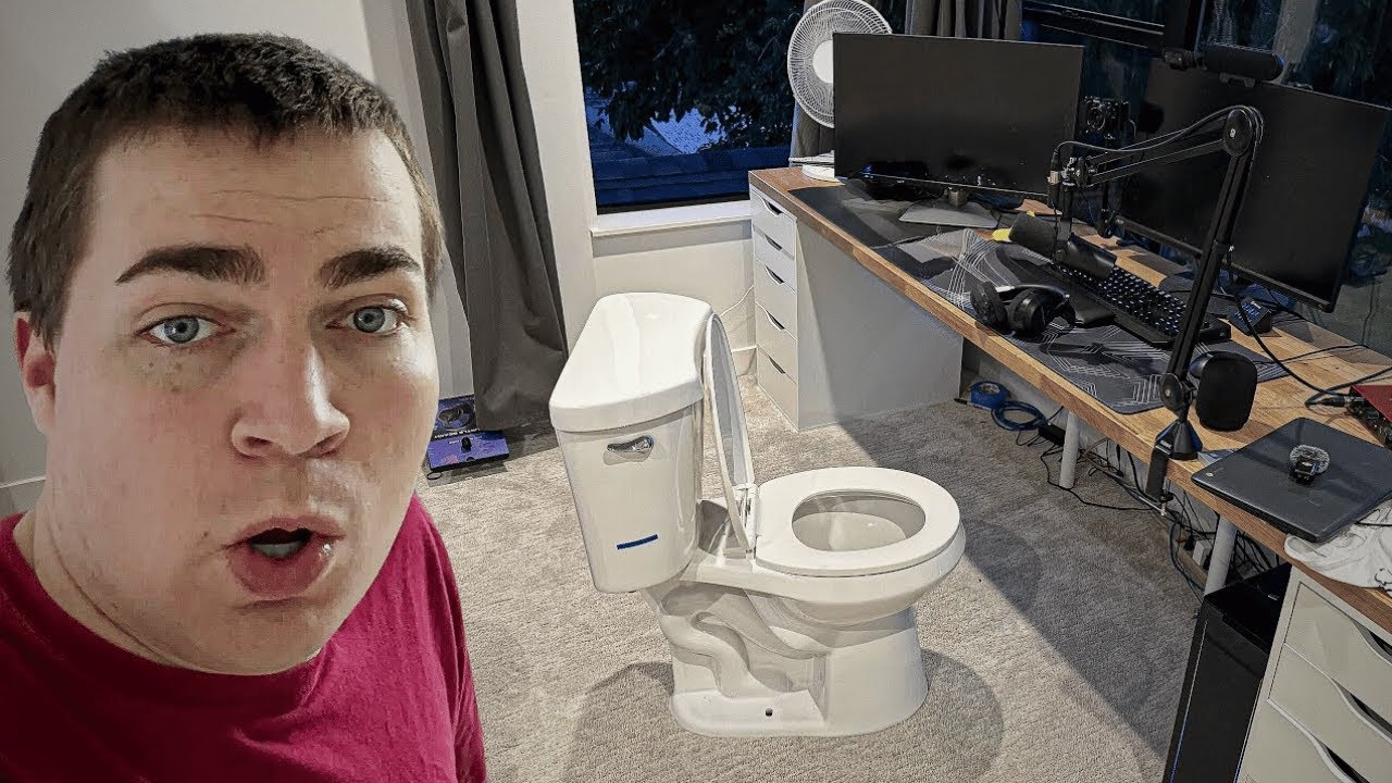 replacing my brothers chair with a toilet (Full VOD)