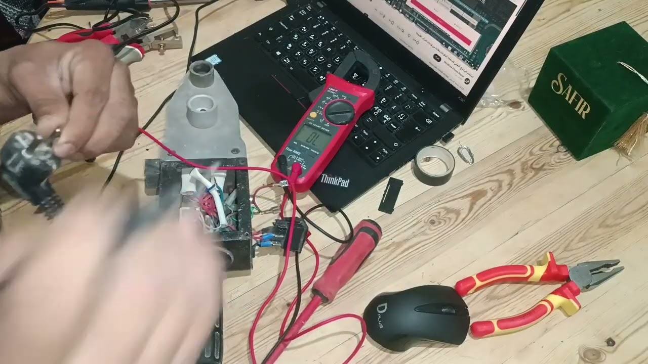 🔧 إصلاح ماكينة سولديغ أنابيب PPR بسهولة واحتراف! 💡#PPR #Soldege #Soudage #Plomberie #DIY 