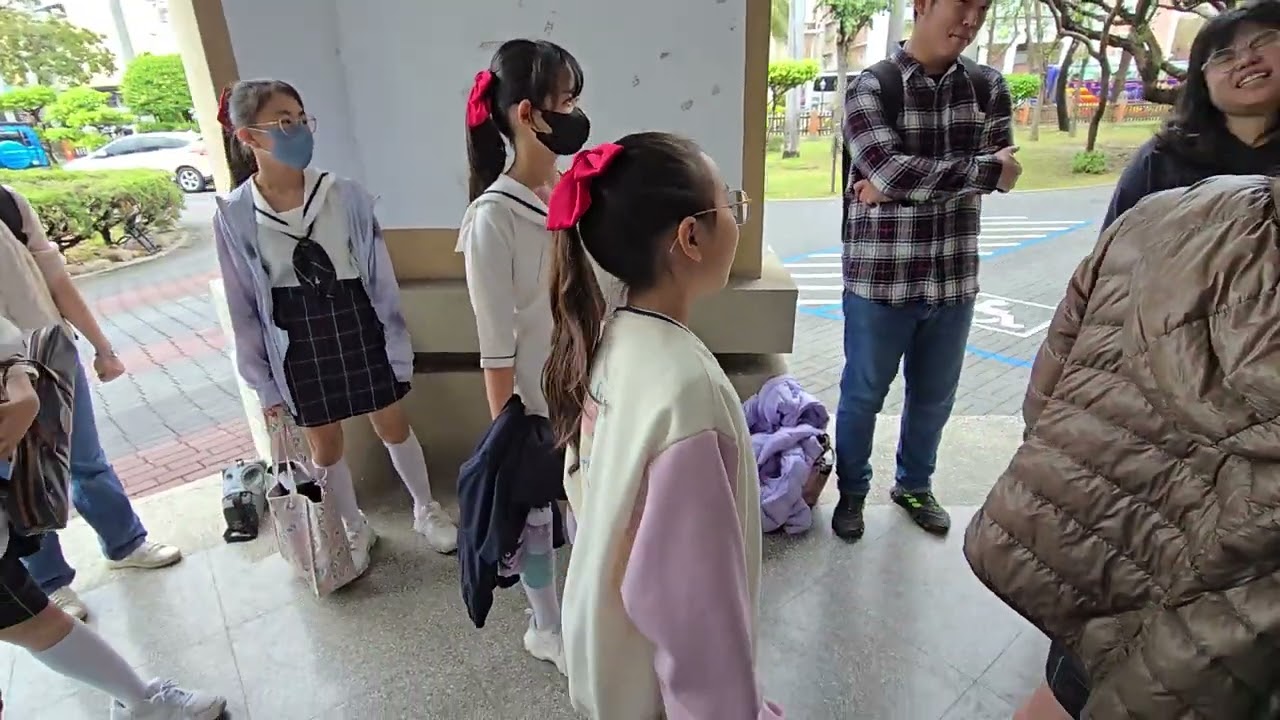 20250305 彰化市中山國小口琴團113學年度全國學生音樂比賽。賽前 上遊覽車
