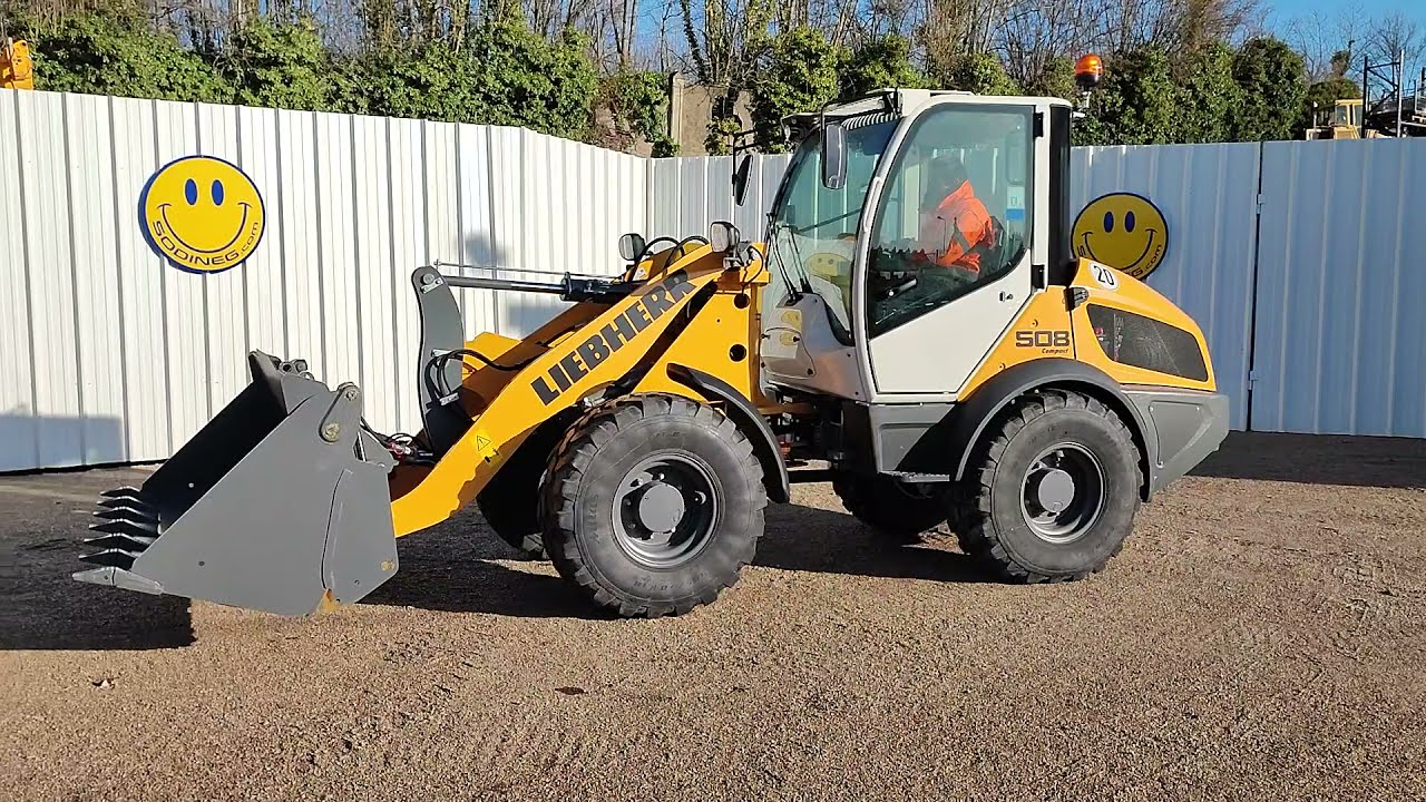 Chargeuse sur pneus Liebherr 508