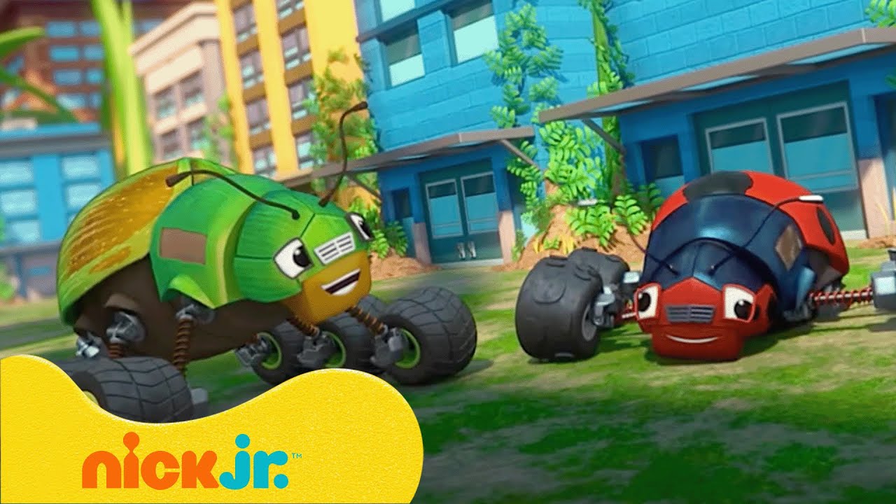 Blaze e le Mega Macchine | Blaze si trasforma in una mega macchina a forma di animale! 🐯 | Nick Jr.