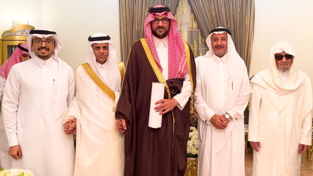 قصيدة محمد بهران في صاحب السمو الملكي الامير سعود بن خالد الفيصل في ضيافة الشيخ عبدالرحمن بن منير