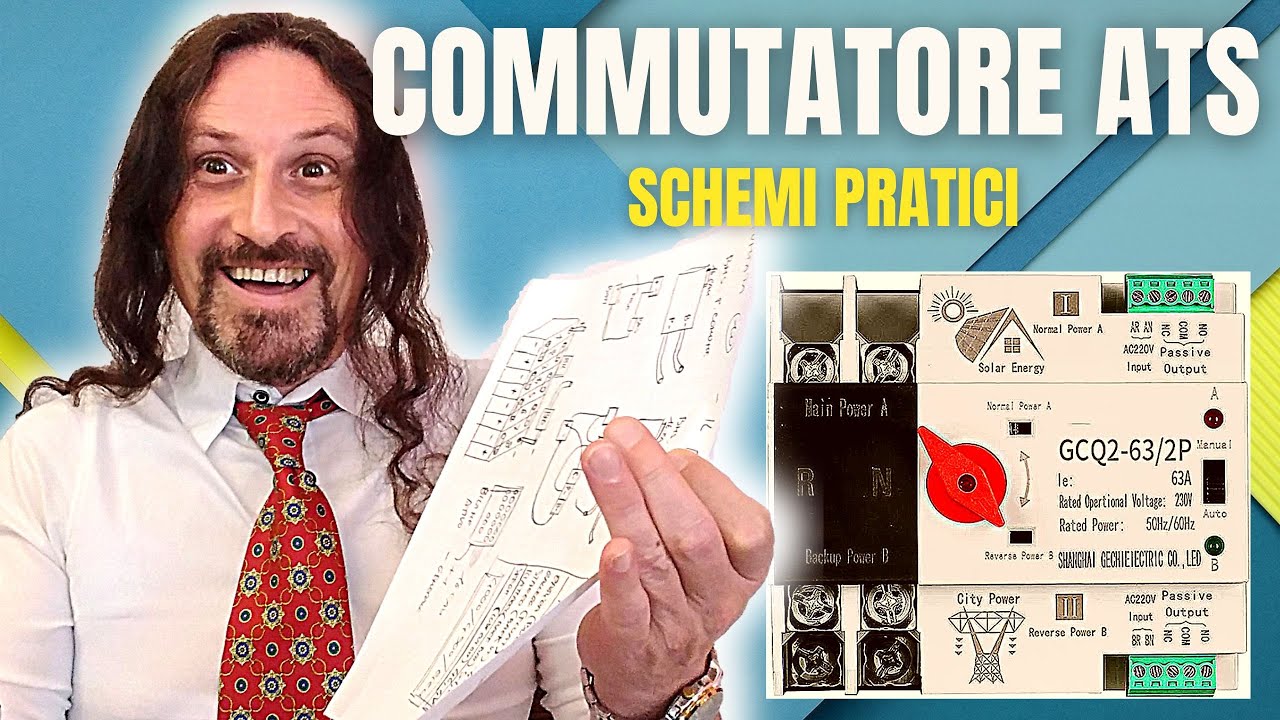 COMMUTATORE ATS - SCHEMI ELETTRICI FAI DA TE