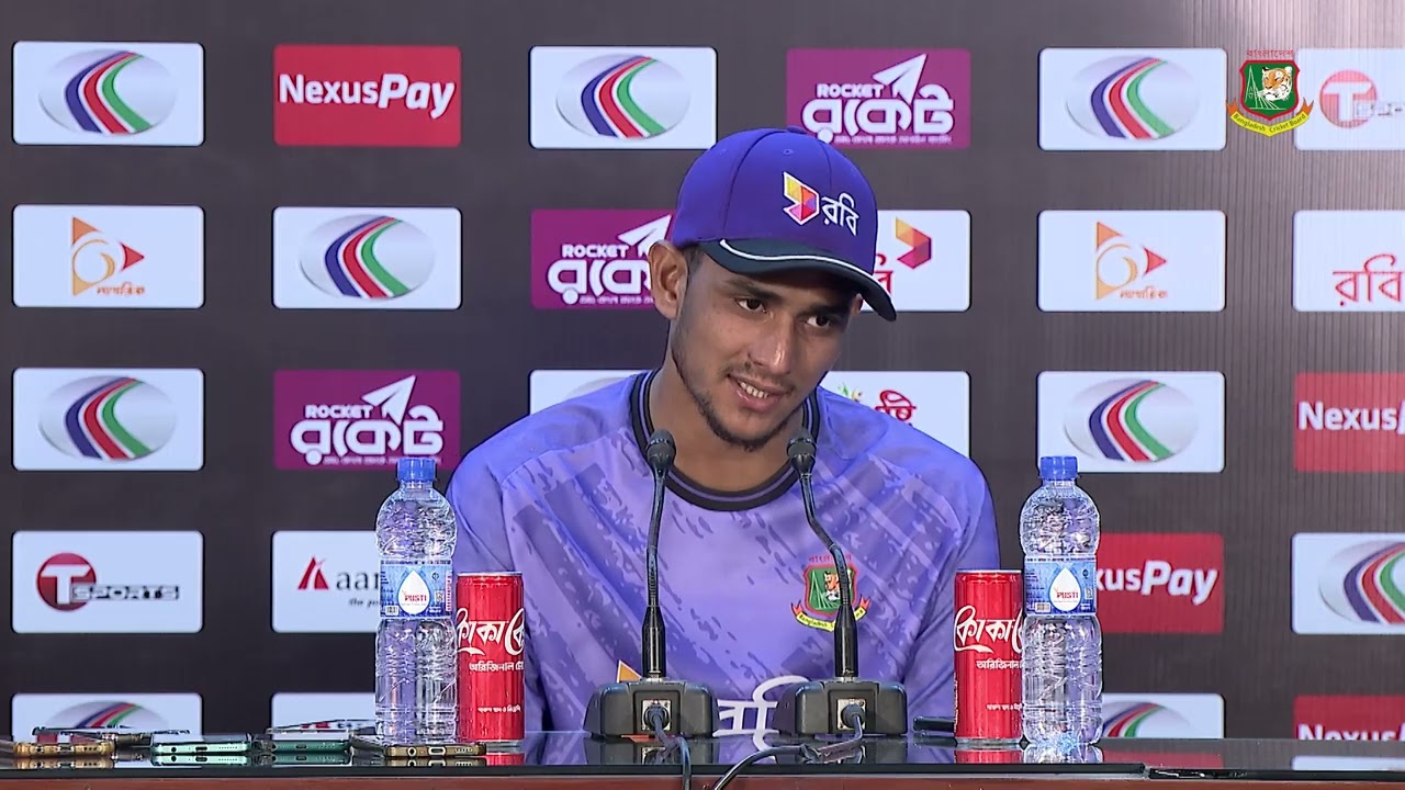 দুর্দান্ত বোলিং করে পাকিস্তানকে উড়িয়েপ্রেস কনফারেন্সে নাহিদ রানা, এই ধারাবাহিকতা বজায় রেখতে চায় রানা