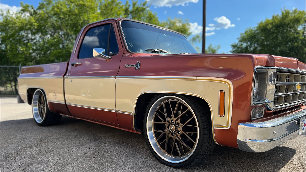 Update to our 1977 Chevrolet C10, belltech suspension, 22” Corsart wheels, SOLD