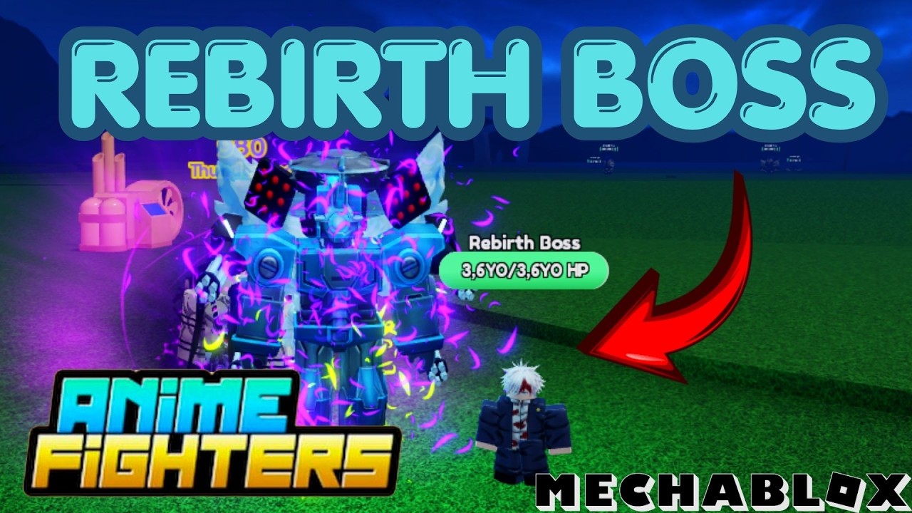LOCALIZACAO DE TODOS OS REBIRTH BOSS NO - ANIME FIGHTERS SIMULATOR!