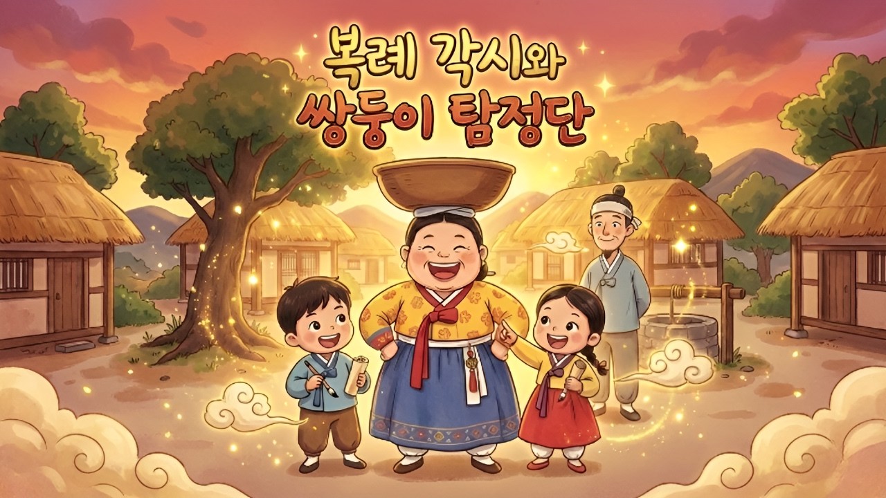 복례 각시와 쌍둥이 탐정단 | 야담 | 옛날이야기 | 오디오북 |수면동화 |전설 민담 사연