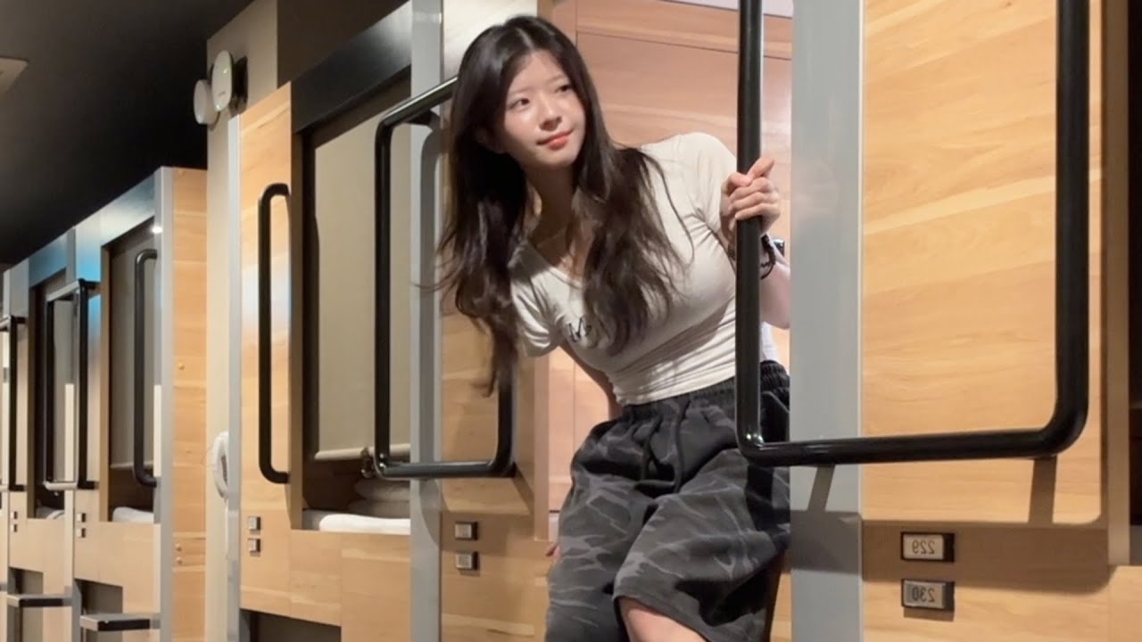 여자 혼자 일본 캡슐 호텔 가보기