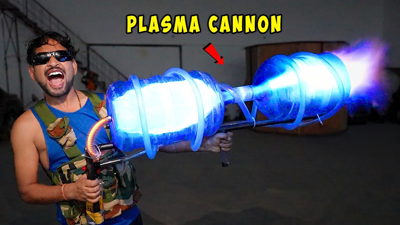 How To Make Plasma Cannon...Most Demanded Video 💀