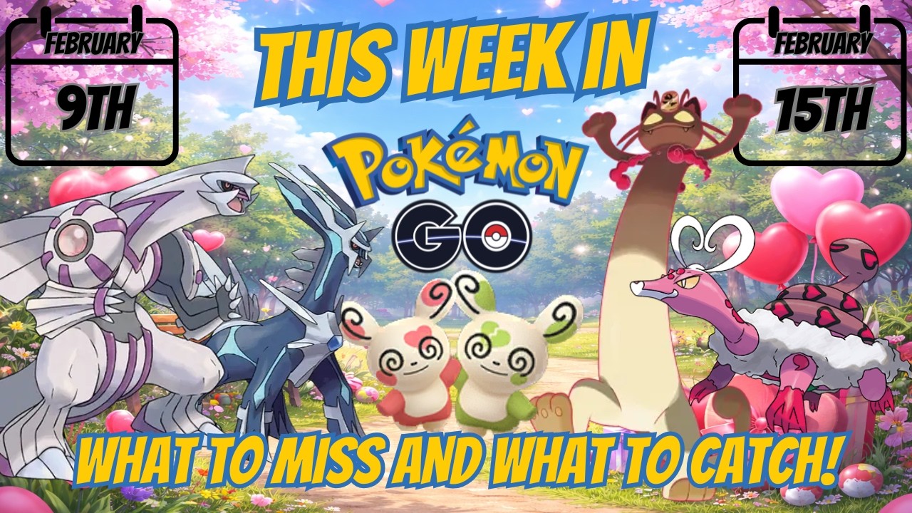 Эта неделя в Pok&eacute;mon GO &mdash; просто БЕЗУМНАЯ! (Менее чем за 10 минут) 9-15 февраля