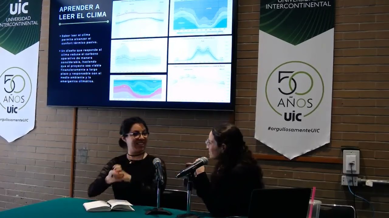 Arquitectura. Conferencia de sustentabilidad