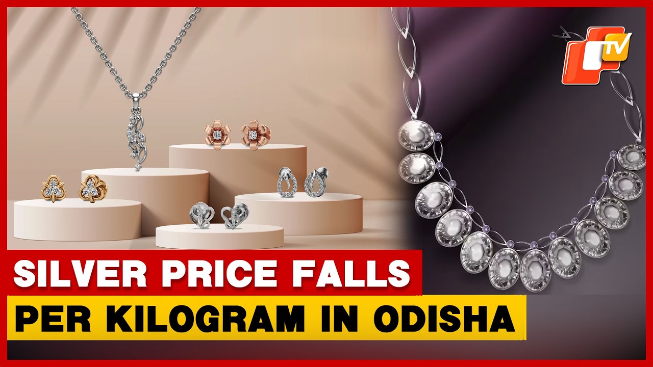 Silver Price Falls To Rs 2.75 Lakh Per Kg In Odisha; Rising Gold Rates Trouble Buyers! | OTV