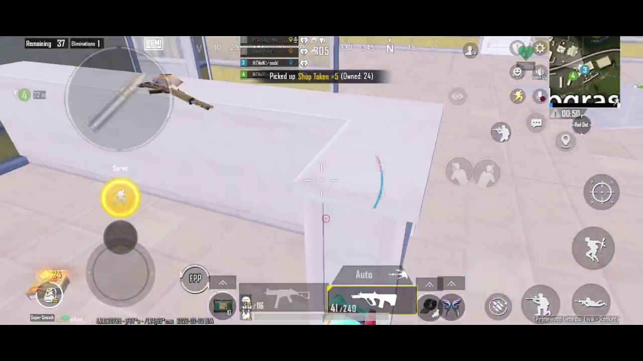 BACK TO BACK KILLS IN BGMI WITH SQUAD
