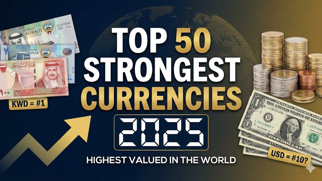 Which Country Has the Highest Currency in 2025? (Top 50 List)
