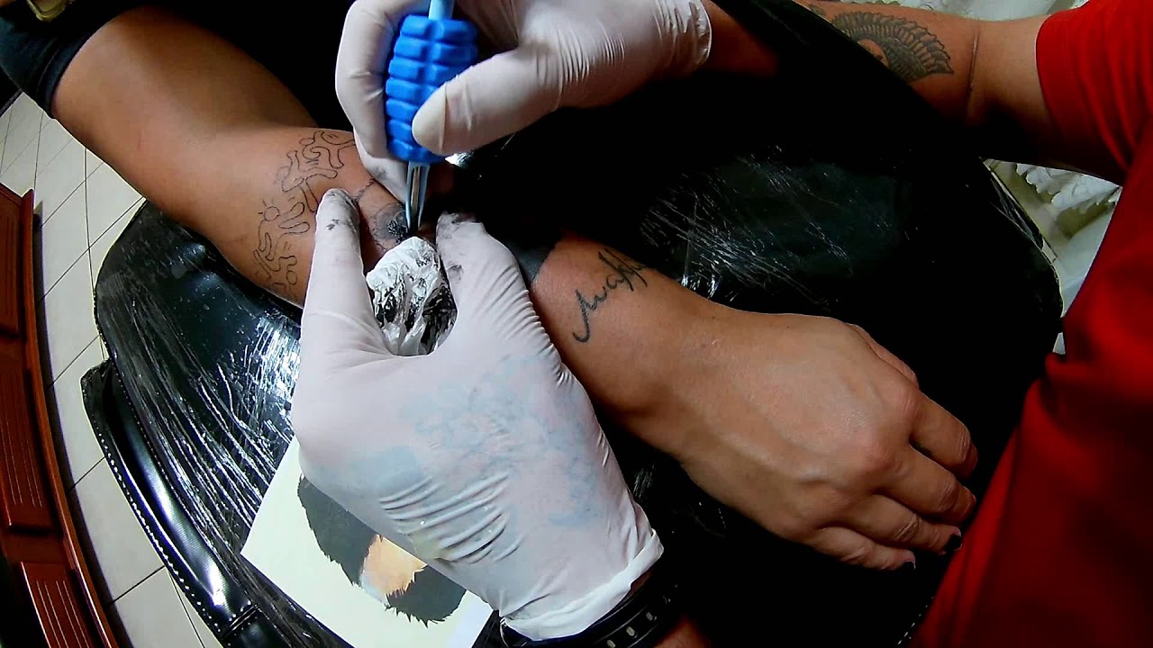 TATUANDO UM PANDINHA BEM DELICADO COM A X13