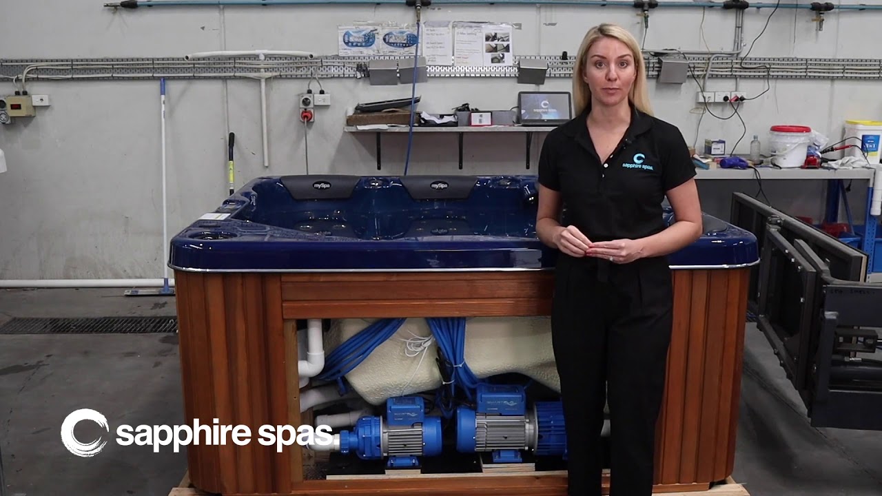 TROUBLESHOOTING : BLEEDING THE PUMPS TO REMOVE AIRLOCK in your Sapphire Spa