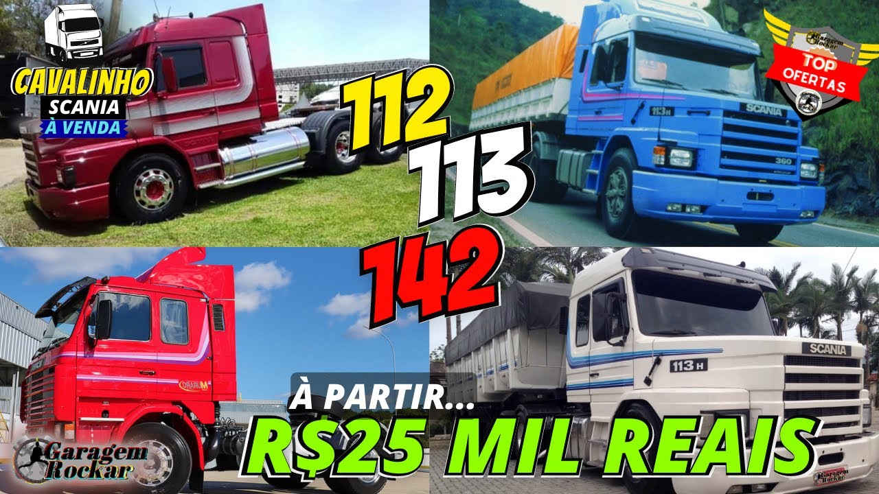 CAVALINHO SCANIA 112-113-142 no precinho! [À PARTIR DE 25 MIL!] Top Ofertas Rockar! #scaniaavenda