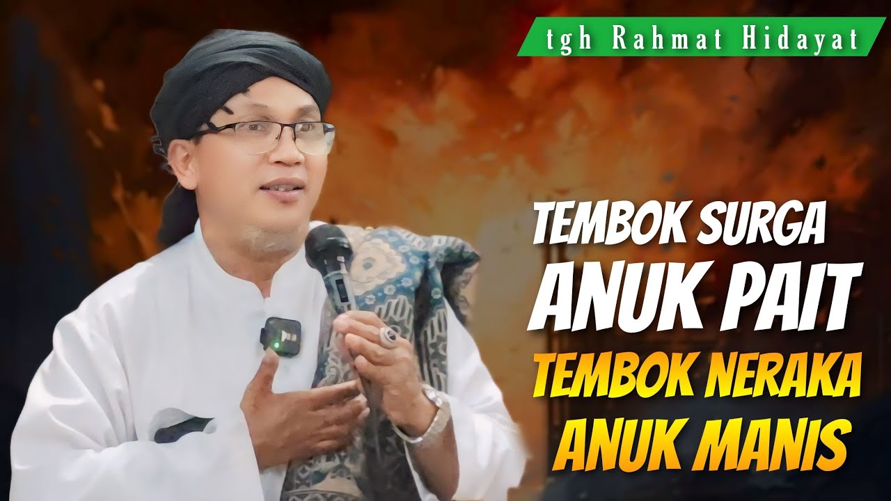 tgh Rahmat Hidayat, Silakan hati mu tempat kau mintak peringatan