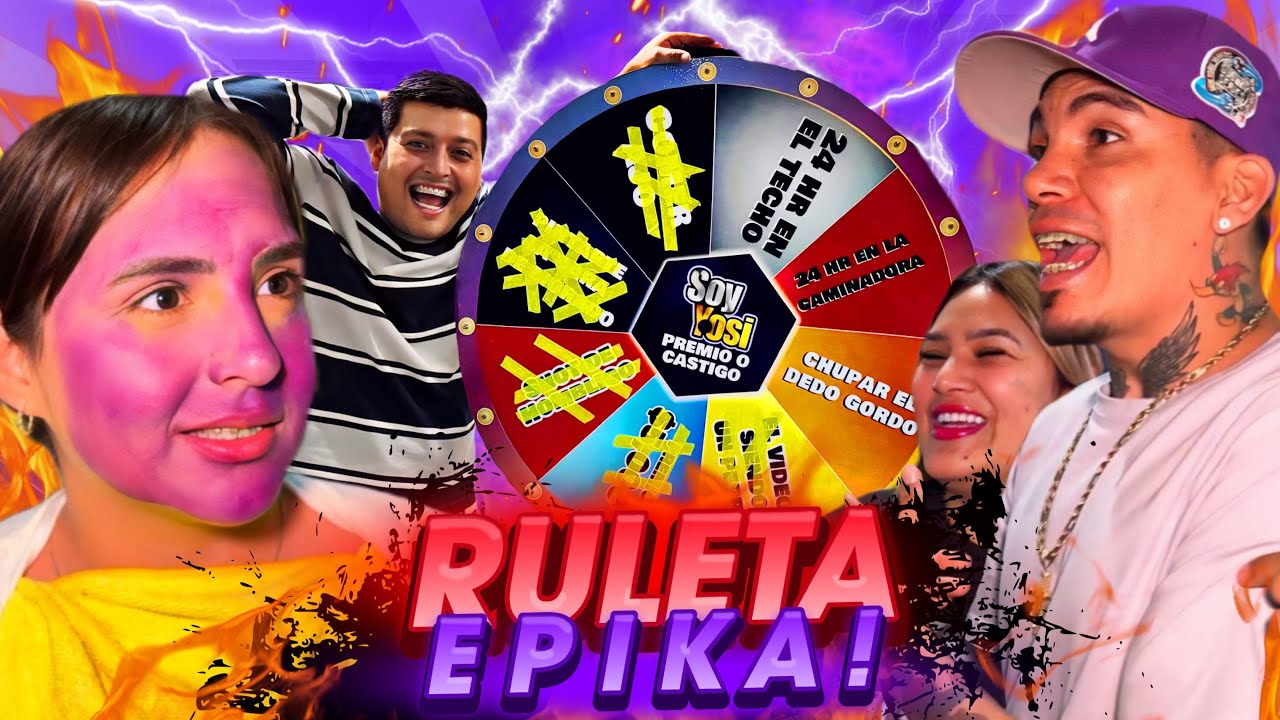 RULETA EPIKA NO SOPORTARON LOS CASTIGOS 😱