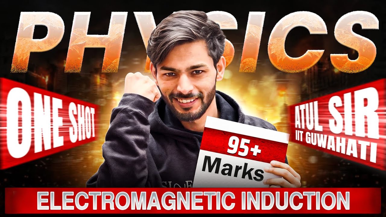 Electromagnetic Induction (EMI) ONE SHOT ⚡ | Class 12 Physics Chapter 6 | NCERT + Numericals + PYQs