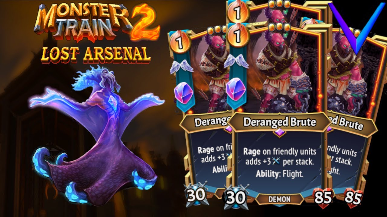 The Spectacular Flying Deranged Brute Quadruplets | Monster Train 2
