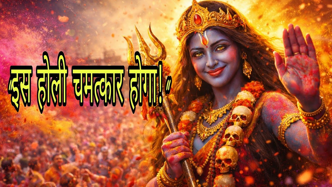 रंगों वाली होली में काली मैया से प्रार्थना 🙏 Is Holi Kar Do Mera Uddhar | Holi Bhajan