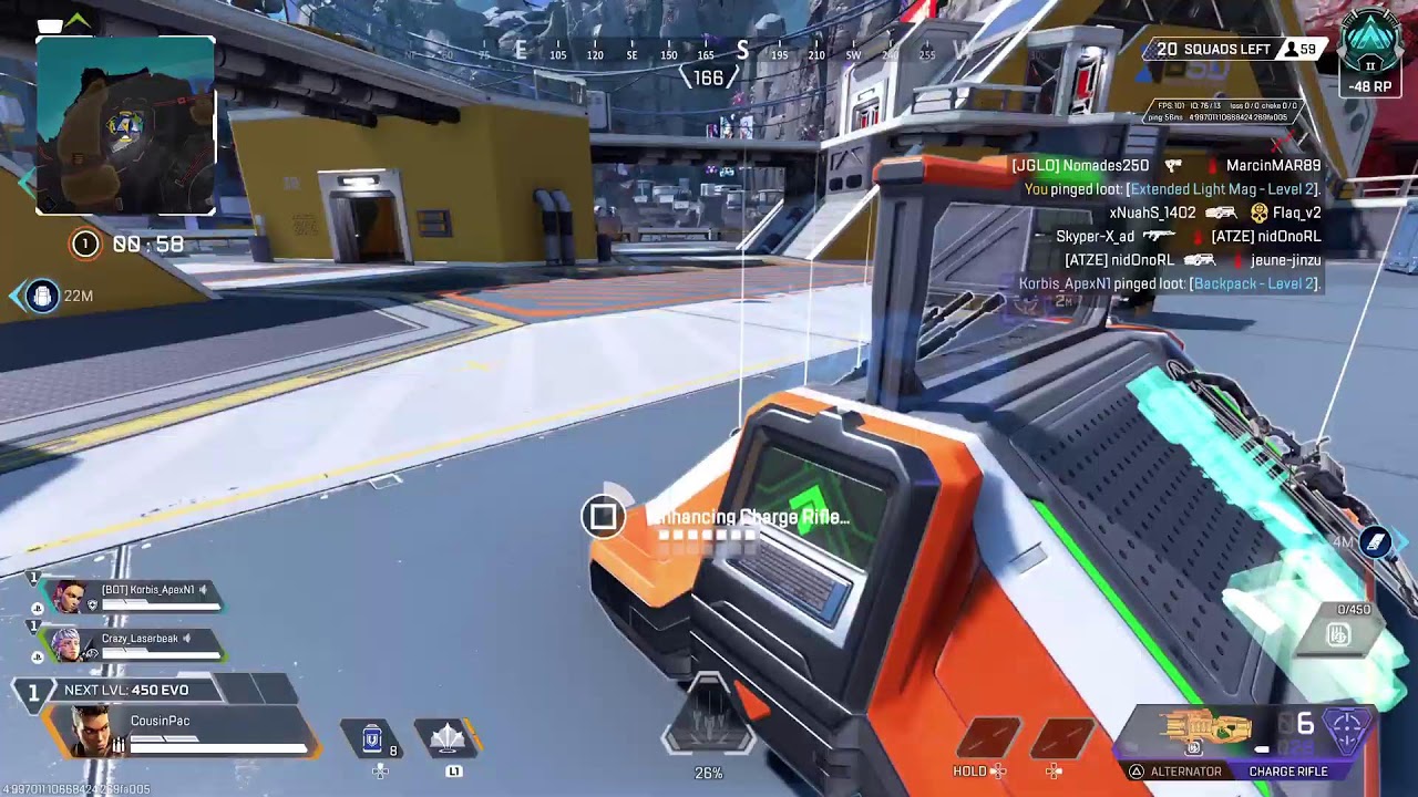Apex Legends ranked gameplay on PS5
