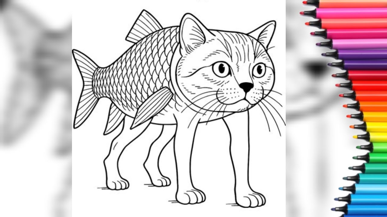 Trulimero Trulichina Drawing, Painting & Coloring For Kids and Toddlers