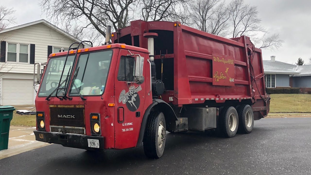 Roy Strom 631 Mack LE EZ Pack Goliath on Trash!