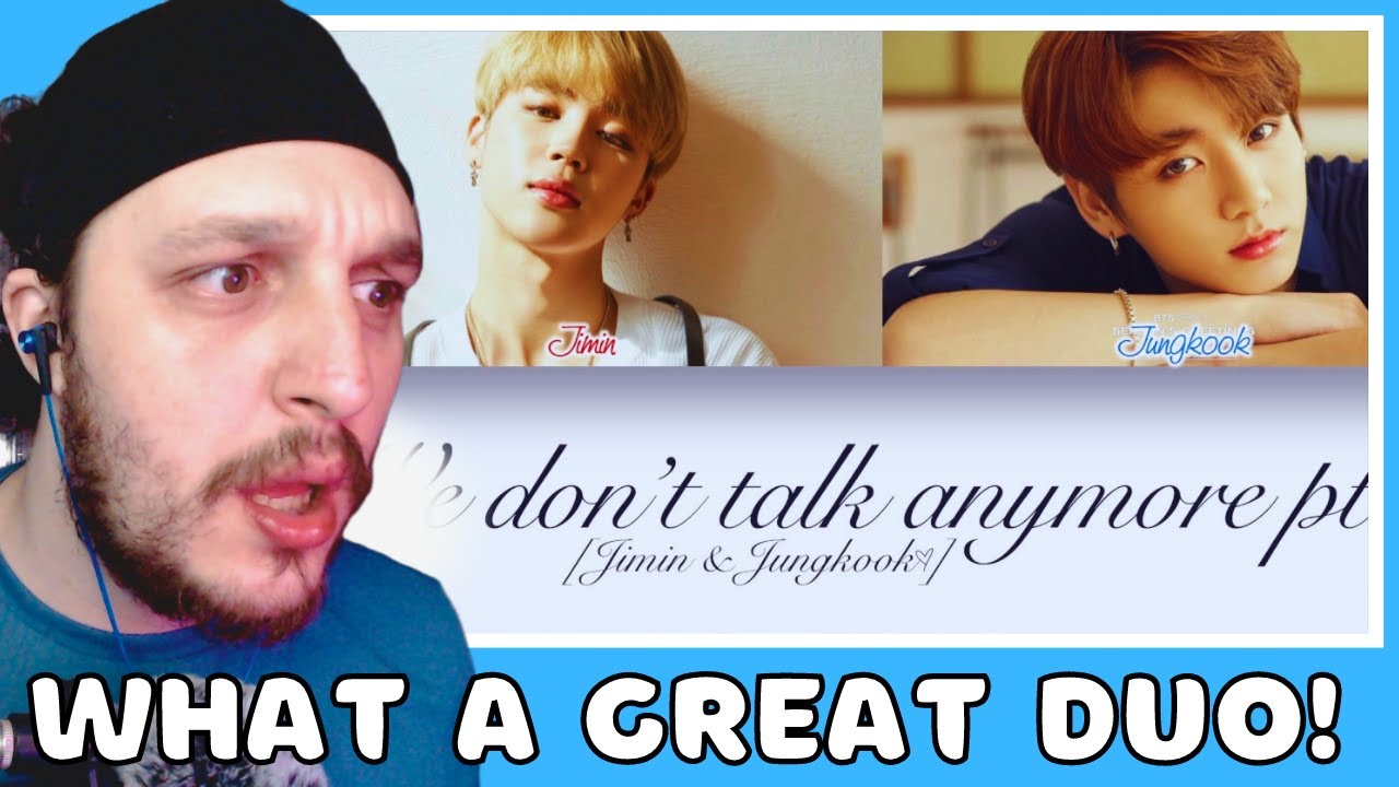 FIRST TIME REACTING TO Jimin & Jungkook (BTS) - We Don't Talk Anymore Pt.2 || UK REACTION