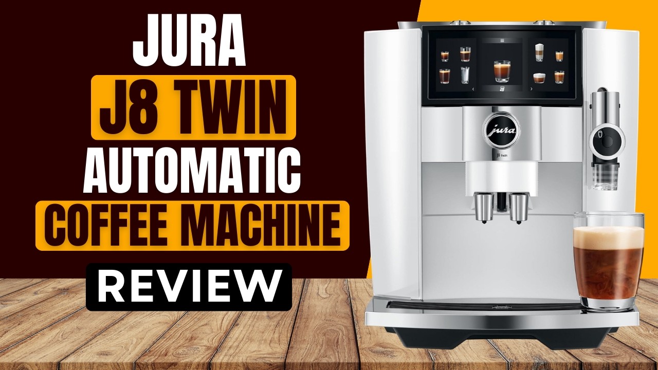 Jura J8 Twin Diamond White Automatic Coffee Machine Review