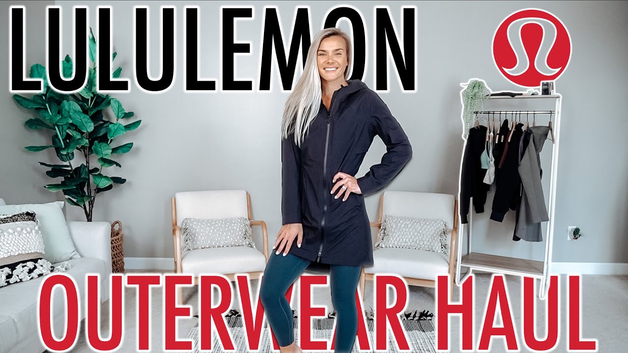 HUGE LULULEMON HAUL! | Outerwear, Bras, Leggings, etc.