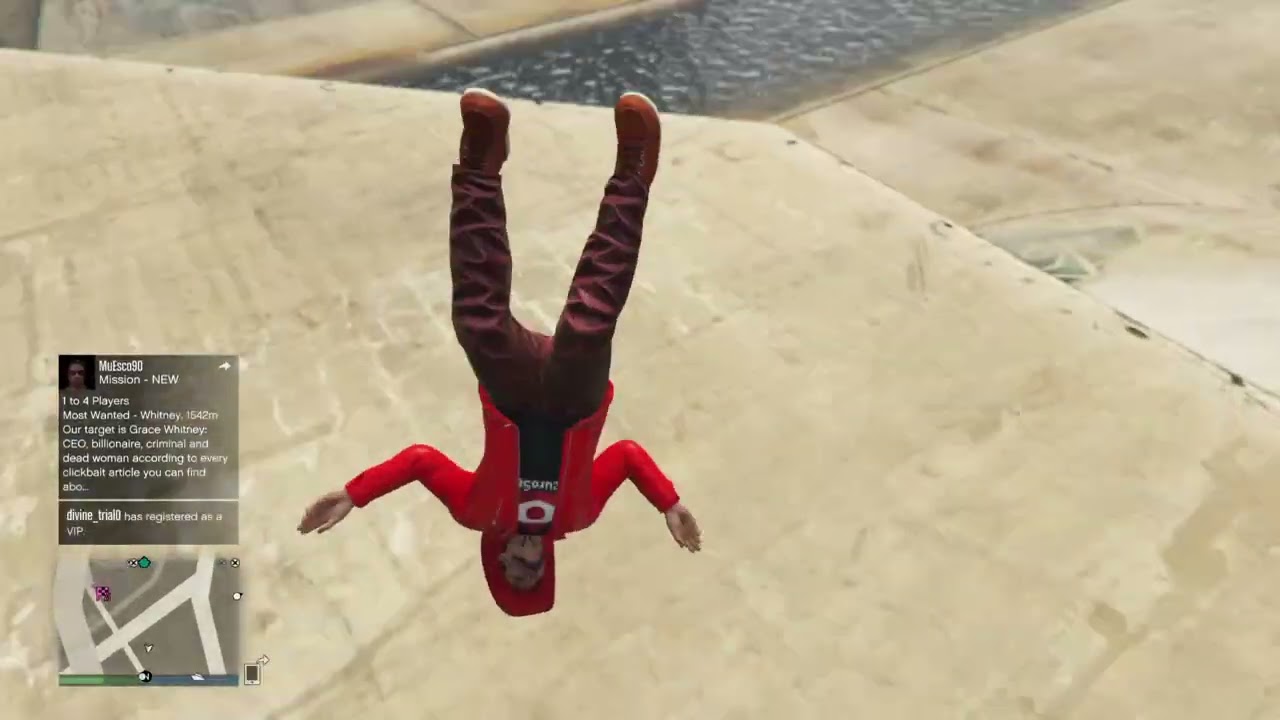 Red leather crazy motorcycle tricks and crashes